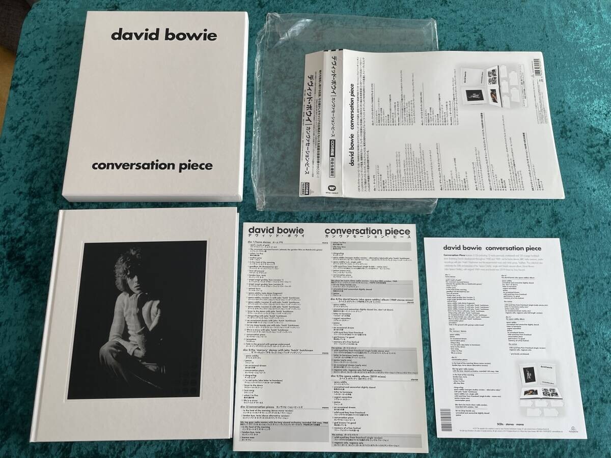 RARE David Bowie Conversation Piece 5CD Box Set Japanese Hardcover