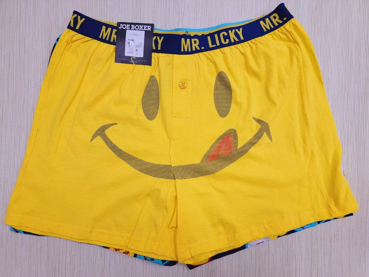 JOE BOXER SMILEY FACE MEN S 2 PACK KNIT BOXER SHORTS SIZE S 28 30