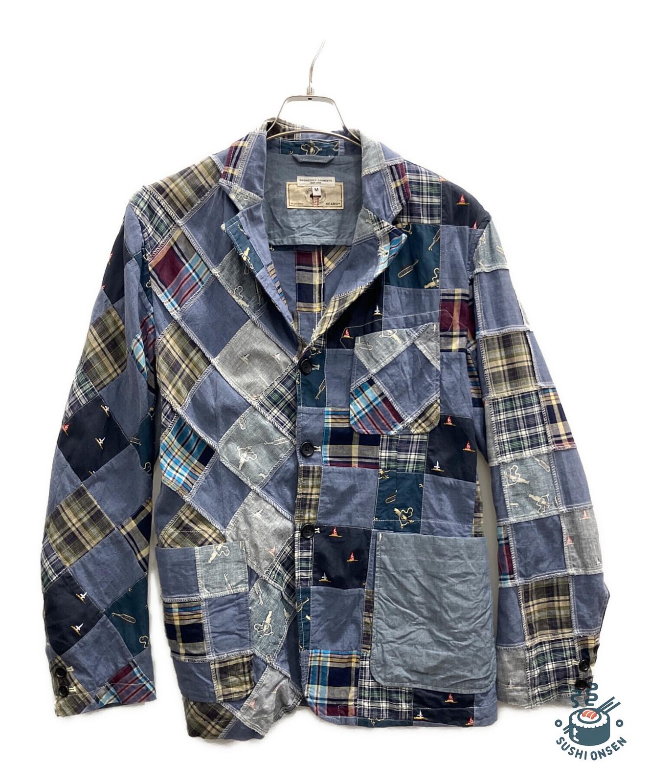 Engineered Garments × BEAMS PLUS patchwork jacket… - image 1