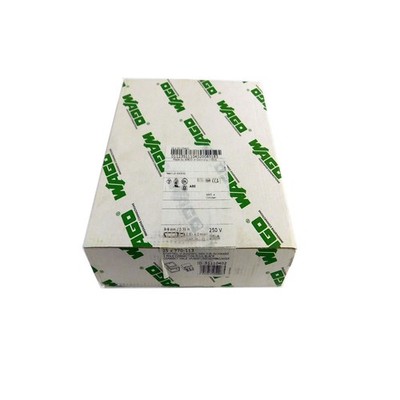 (Box of 25) NEW Wago 770-113 Plug Connector w/Strain Relief Housing 3-Pole 250V