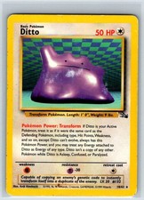 Ditto (18) Rare Fossil 18/62 MP on eBay