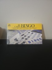 Vintage 1989 Golden 40 Card Bingo Game 4709-5 Sealed Classic Family Game