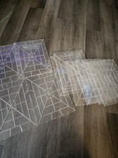 Perler brand Super Pegboard Lot Of 11