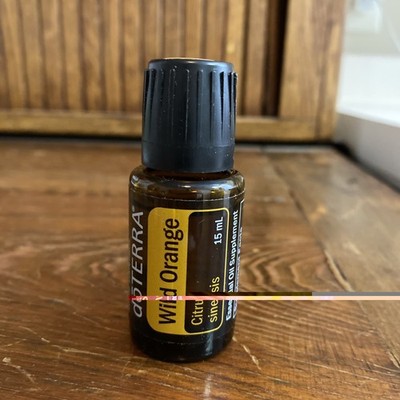 doTERRA Wild Orange 15mL Essential Oil Brand New Sealed EXP: 02/2030