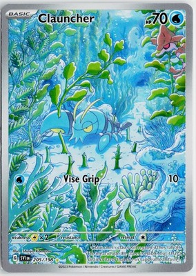 Pokémon TCG Clauncher 205/198 Holofoil Illustration Rare SV01: Base Set NM ENG