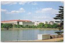 US Bureau of Engraving & Printing Washington DC Vintage Chrome Postcard