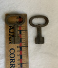 2 Antique Skeleton Key Double Bit Solid Barrel 1 3/4" — photo 2