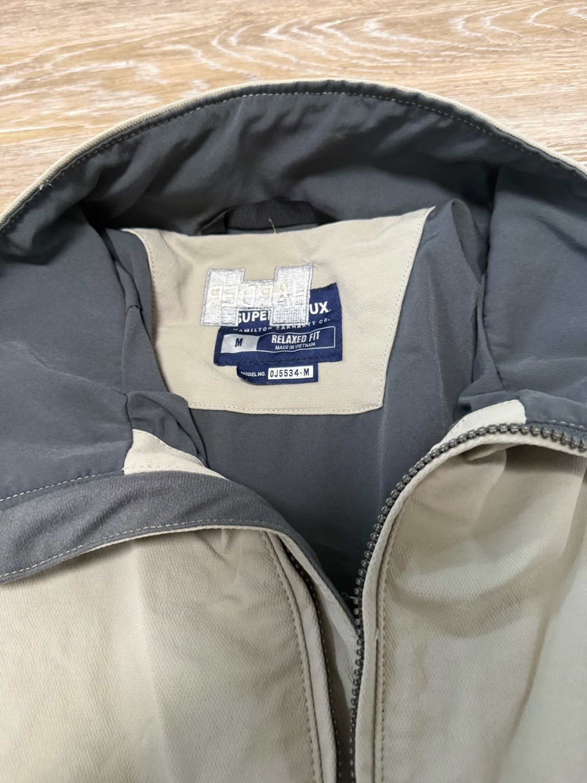 Carhartt Super DUX Jacket MENS Medium Beige OUTDOOR Sherpa Hooded Relaxed  EUC thumbnail 4