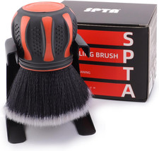 Ultra Soft Detailing Brush, Car Detail Brush, Orange Handle XL Synthetic Brush -