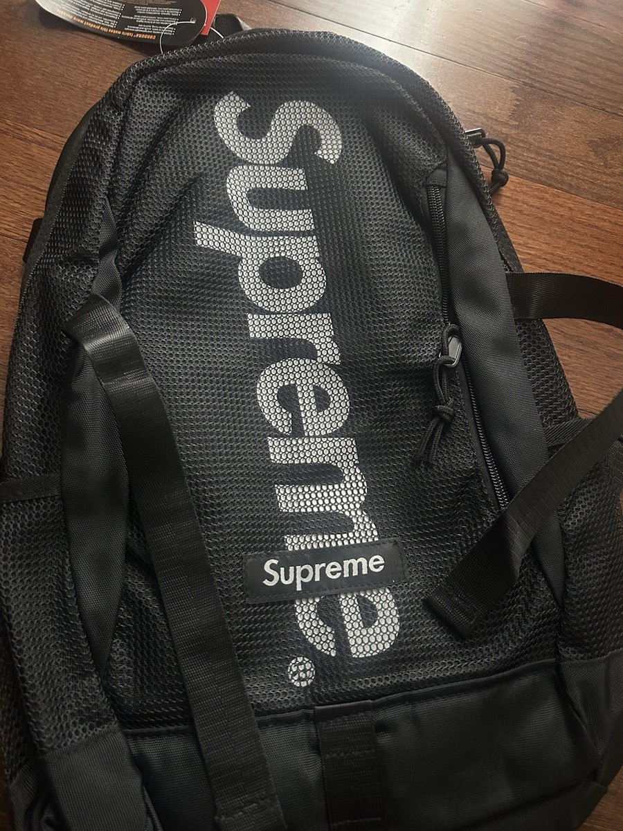 Ebay Nylon Supreme 22SS Backpack Black シュプリーム リュック