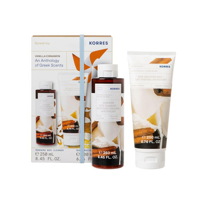 KORRES VANILLA CINNAMON Körperpflege Geschenkset, Vorteilsset Für Damen Und Herr