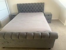 King Size Bed with Mattresses – Bensons for Beds – £450 – Excellent Condition