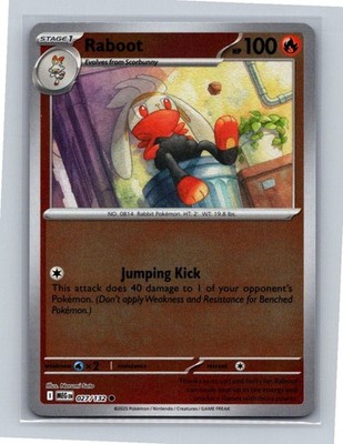 Raboot Common ME01: Mega Evolution 027/132 NM