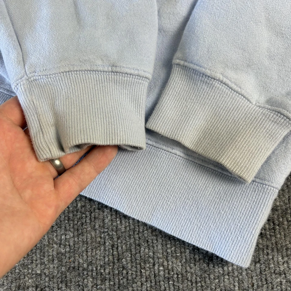 Sudadera Disney Sirenita Niñas Grande 10/12 Azul Ariel Flounder Sebastian Foto 4 de 4