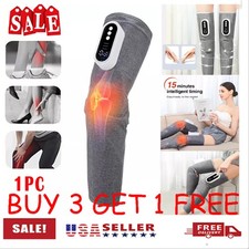 3 Modes Leg Massager Cordless Calf Air Compression Massager Pain Relief W/ Heat
