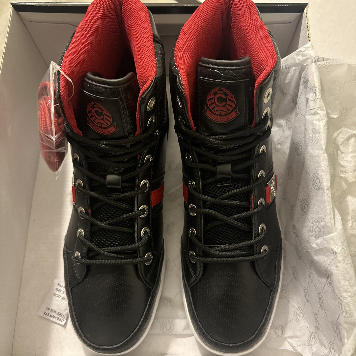 NEW Coogi Australia High Top Sneakers Size M