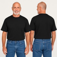 NWT Duluth Trading Men  s Longtail T Short Sleeve Tee Black