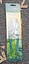 NEW Burgon & Ball BB-GTS/CTGA 9" Topiary Garden Trimming Shear Small Green