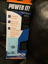 Tripp Lite 6 Port Surge Protector Surge Protector PS66B