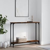 Konsolentisch RäUchereiche 100X22,5X75 Cm Holzwerkstoff