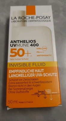 ROCHE-POSAY Anthelios Inv.Fluid UVMune 400 LSF 50+ Sonnenschutz 