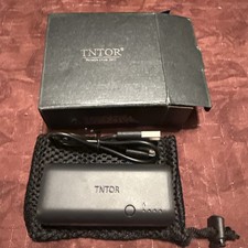 Portable Power Bank 5000mAh, USB C. Phone Charger Matte Black iPhone Android