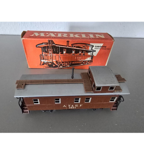 Märklin 4570 ,US- Caboose-Güterzug-Begleitwagen ,braun , neu, Ork | Condition: Neu