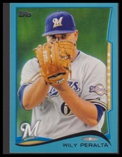 2014 Topps #96 Wily Peralta Blue