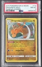 2019 POKEMON SUN & MOON TEAM UP COSMOS #119 DRAGONITE-HOLO PSA 9