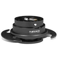 Nrg Srk-650cf Gen 3.0 Aluminum Steering Wheel Quick Release Kit Wcarbon Fiber