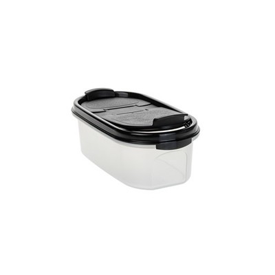 Tupperware Eidgenosse 500 ml Schwarz Behälter & Deckel Schütte Vorrat Modular