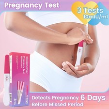 Pregnancy Test Early Detection 6Days Before Missed Period,Ultra Sensitive 3Packs