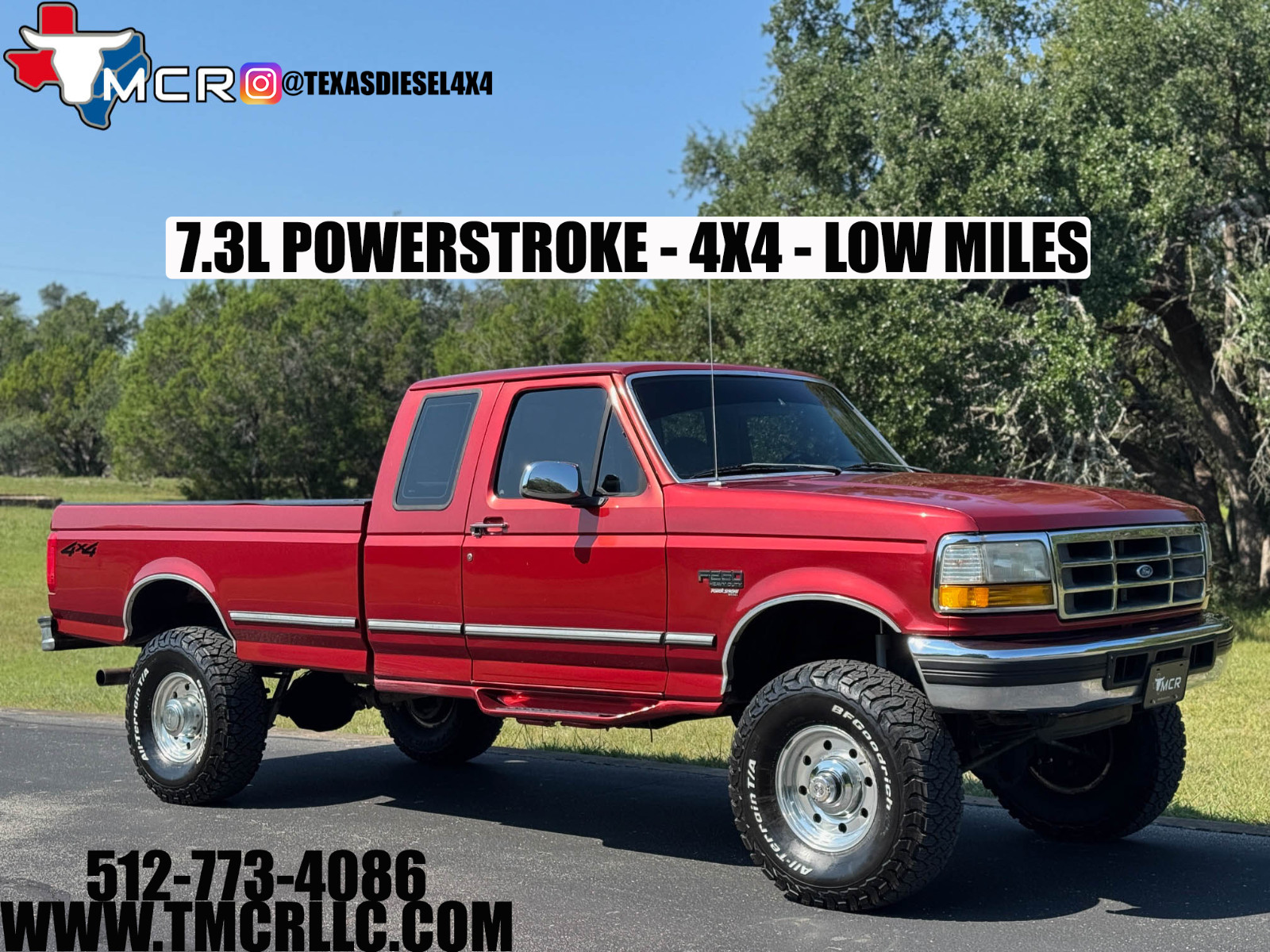 1997 Ford F-250 4x4 - 7.3L Powerstroke Diesel - OBS - Lifted