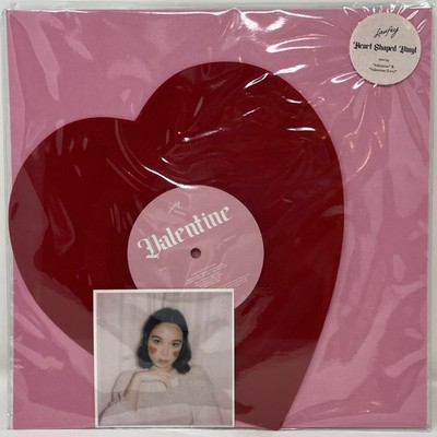 2025 Laufey Valentine 7'' Heart Shaped Vinyl Number 288/5000 In Hand Ships Now