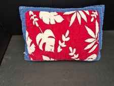 Pottery Barn Kids Small ISLAND SURF Quilt ed SHAM  INSERT Crib Baby Toddler PO