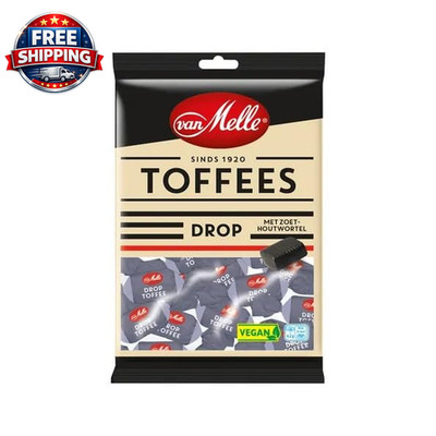 Toffees Drop I Licorice Flavored Toffee Candies I 225G 7.93 Ounce