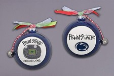 Magnolia Lane Penn State Stadium Ornament, 3.5" with Ribbon, Bells  Gift Box