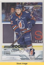 2018-19 Upper Deck CHL Star Rookies Martin Lang #308 READ kr0