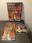 Legion: The Legend of Excalibur (Sony PlayStation 2, 2002) COMPLETE cib