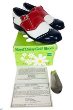 Vintage 1950s Ben Hogan Wingtip Cleat Golf Shoes Size 8.5 N Deadstock Rare NEW