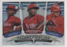 2018 Bowman Talent Pipeline Scott Kingery Franklyn Kilome Sixto Sanchez 06on