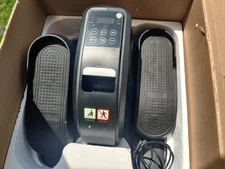 Electric Foot Pedal Exerciser Elliptical Machine Bike Trainer Cardio No Remote