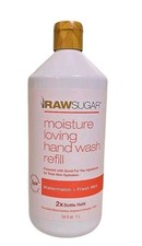 Raw Sugar Moisture Loving Hand Wash, Watermelon & Mint - Refill, 34 Fl Oz 0.44 per fl oz