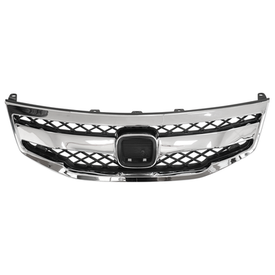#ad Fit for 2011 2012 Honda Accord Sedan Chrome Front Hood Honeycomb Upper Grille $58.86