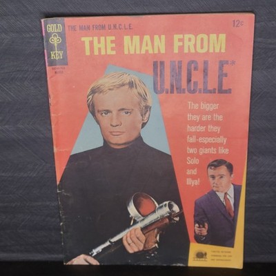 THE MAN FROM UNCLE #11 GOLD KEY *1967* TV Adaptation Photo Cover 8.5 U.N.C.L.E.