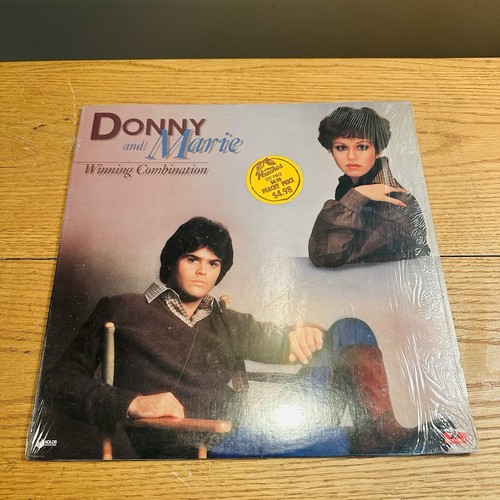 Donny & Marie (Osmond) Winning Combination 1977 Polydor Pop Rock Lp Sealed Mint