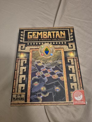 GEMBATAN Color Tile Placement Strategy Board Game  ︎ Mindware 
