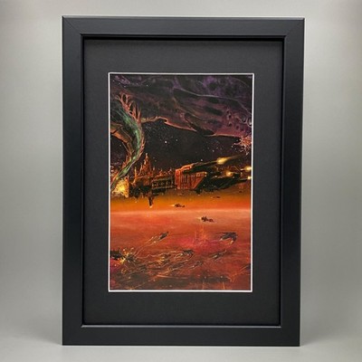 Tyranids Gerahmt Kunst Battlefleet Gothic Warhammer 40,000 40K Hive Flotte