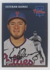 2023 Topps Chrome Platinum Anniversary Esteban Quiroz #176 0ka4