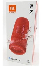 Brandneuer JBL Flip 6 Tragbarer Wasserdichter Bluetooth Lautsprecher - Rot